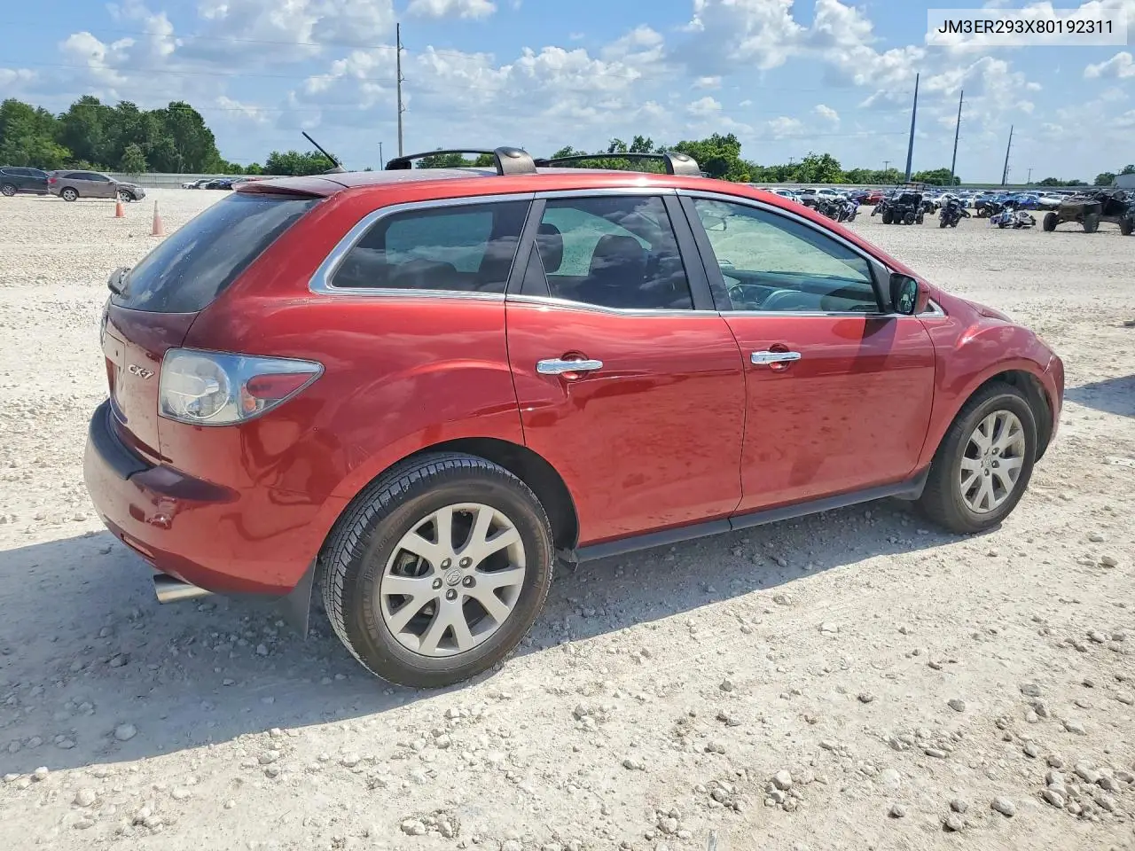 2008 Mazda Cx-7 VIN: JM3ER293X80192311 Lot: 54496006