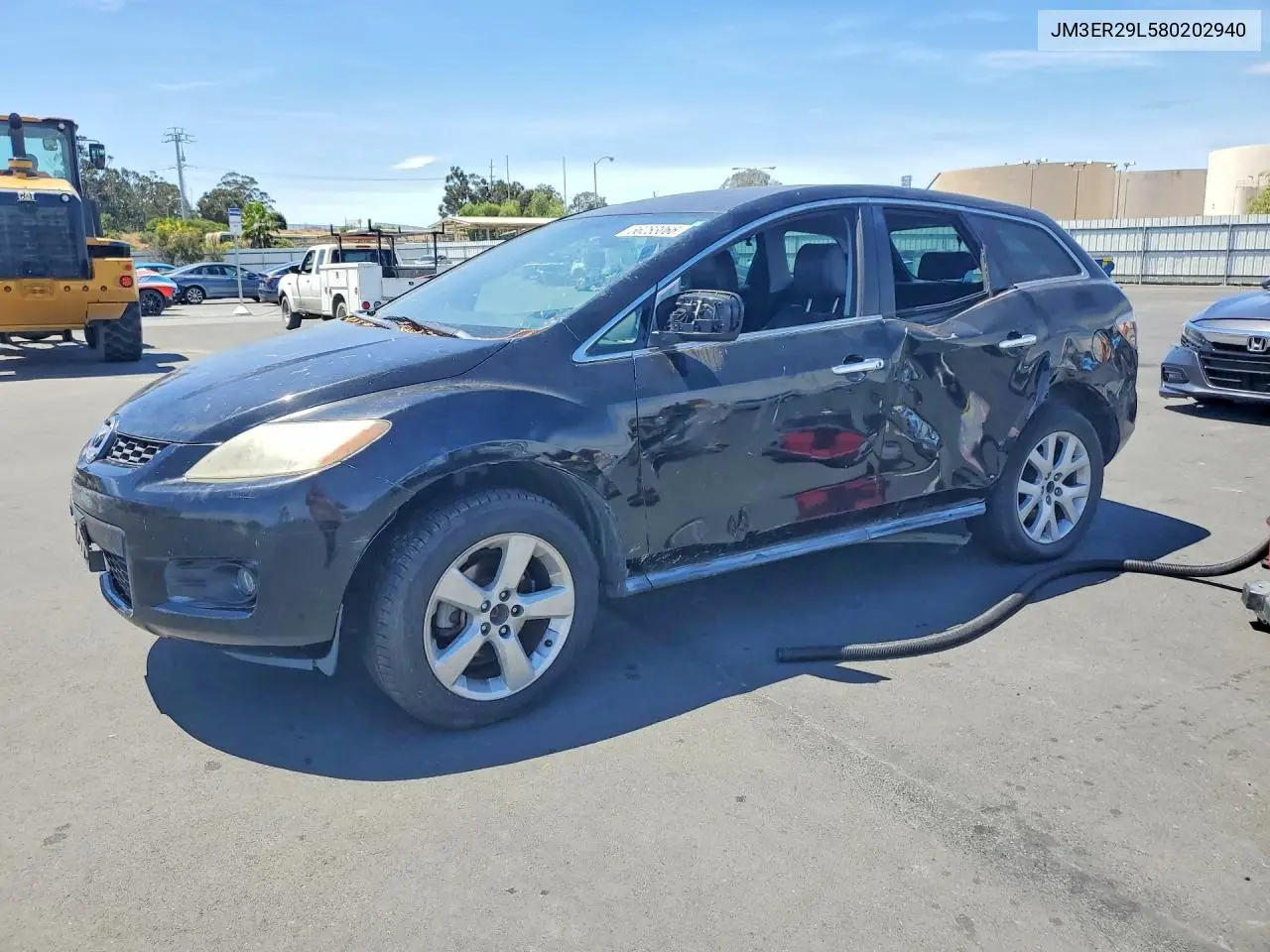 2008 Mazda Cx-7 VIN: JM3ER29L580202940 Lot: 56283066