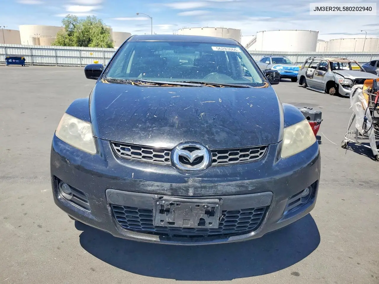 2008 Mazda Cx-7 VIN: JM3ER29L580202940 Lot: 56283066