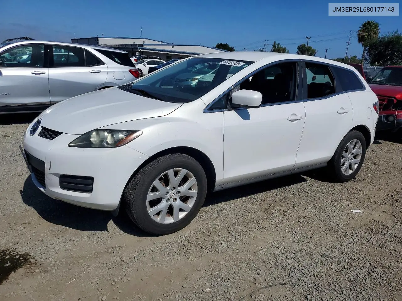 2008 Mazda Cx-7 VIN: JM3ER29L680177143 Lot: 56887366