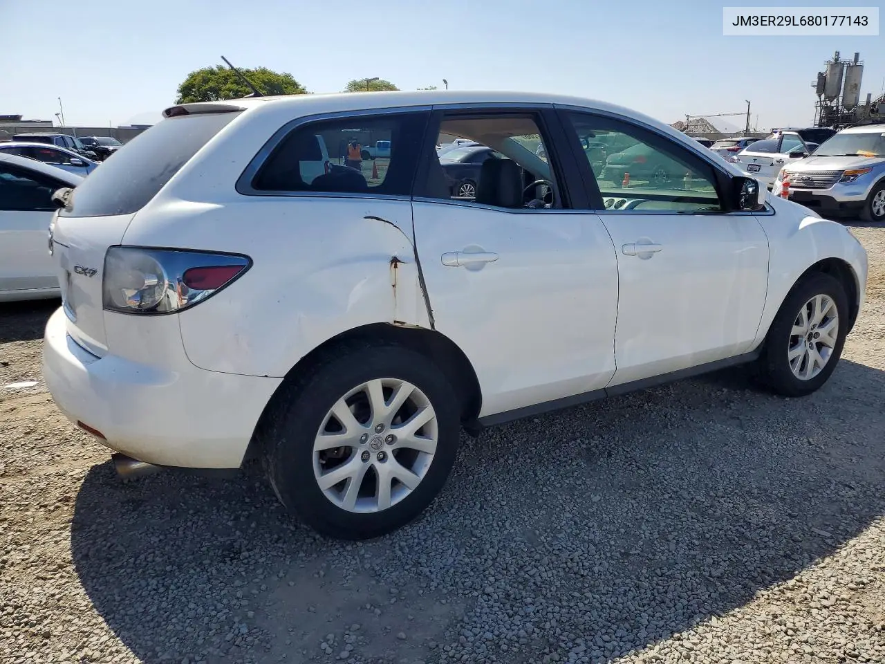 2008 Mazda Cx-7 VIN: JM3ER29L680177143 Lot: 56887366