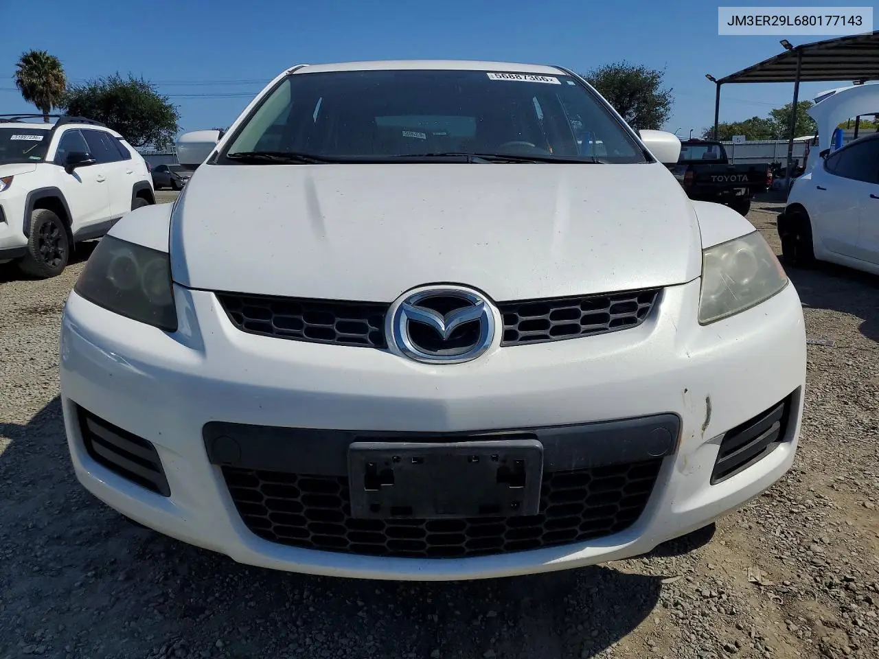 2008 Mazda Cx-7 VIN: JM3ER29L680177143 Lot: 56887366