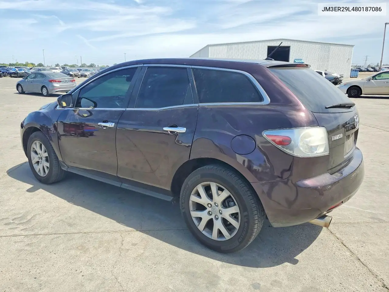 2008 Mazda Cx-7 VIN: JM3ER29L480187086 Lot: 59672326