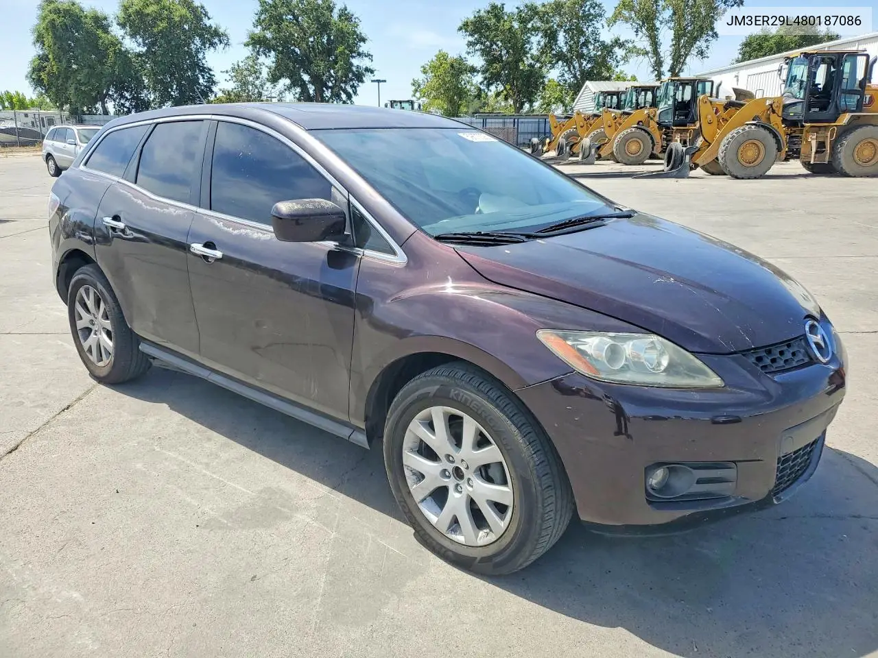 2008 Mazda Cx-7 VIN: JM3ER29L480187086 Lot: 59672326
