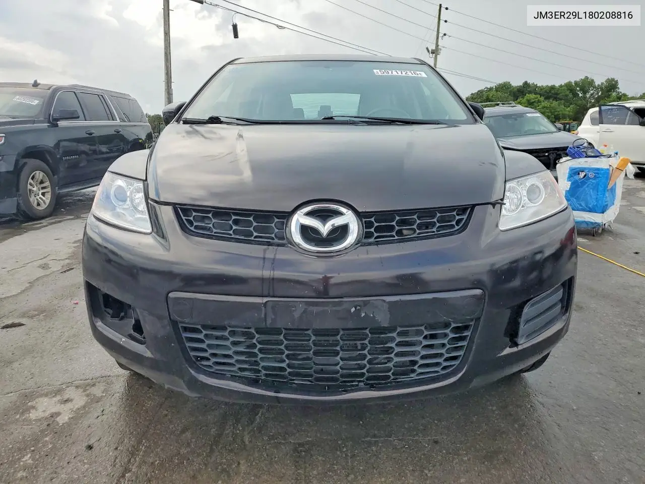 2008 Mazda Cx-7 VIN: JM3ER29L180208816 Lot: 59717216