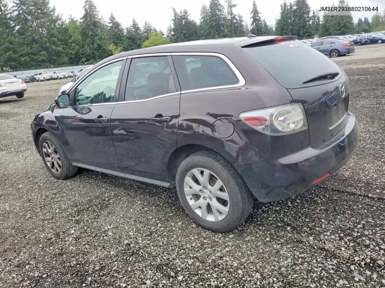 2008 Mazda Cx-7 VIN: JM3ER293880210644 Lot: 61065106