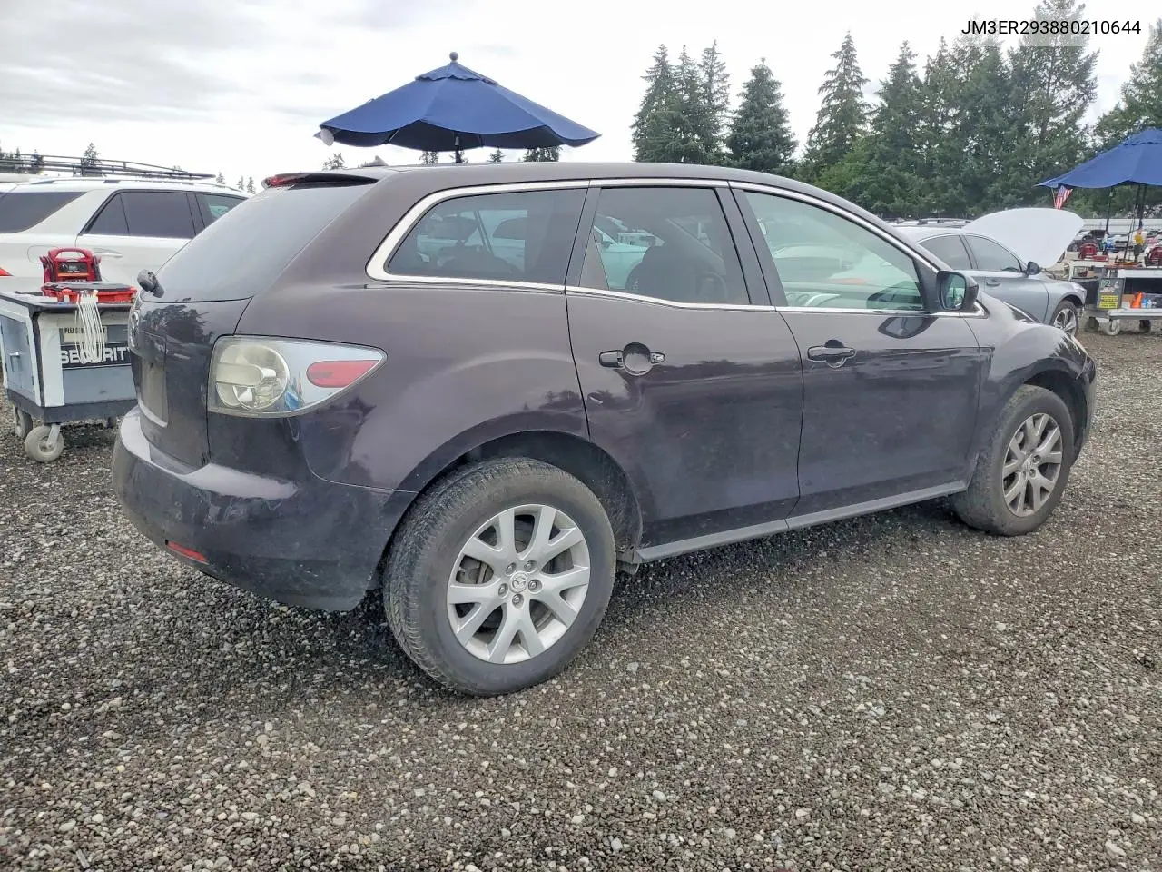 2008 Mazda Cx-7 VIN: JM3ER293880210644 Lot: 61065106