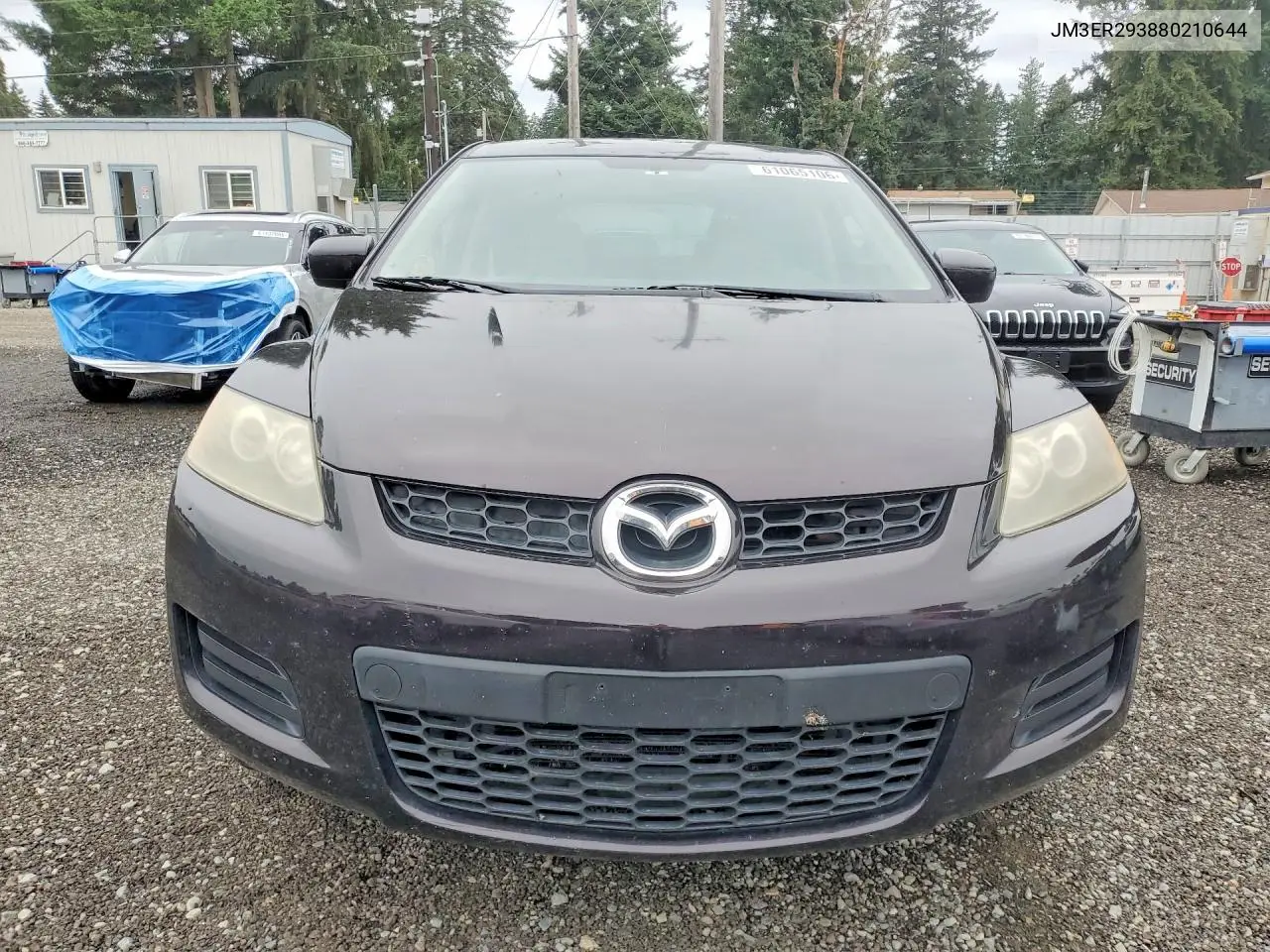 2008 Mazda Cx-7 VIN: JM3ER293880210644 Lot: 61065106