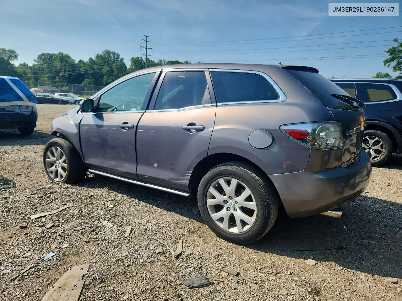 2009 Mazda Cx-7 VIN: JM3ER29L190236147 Lot: 61133906