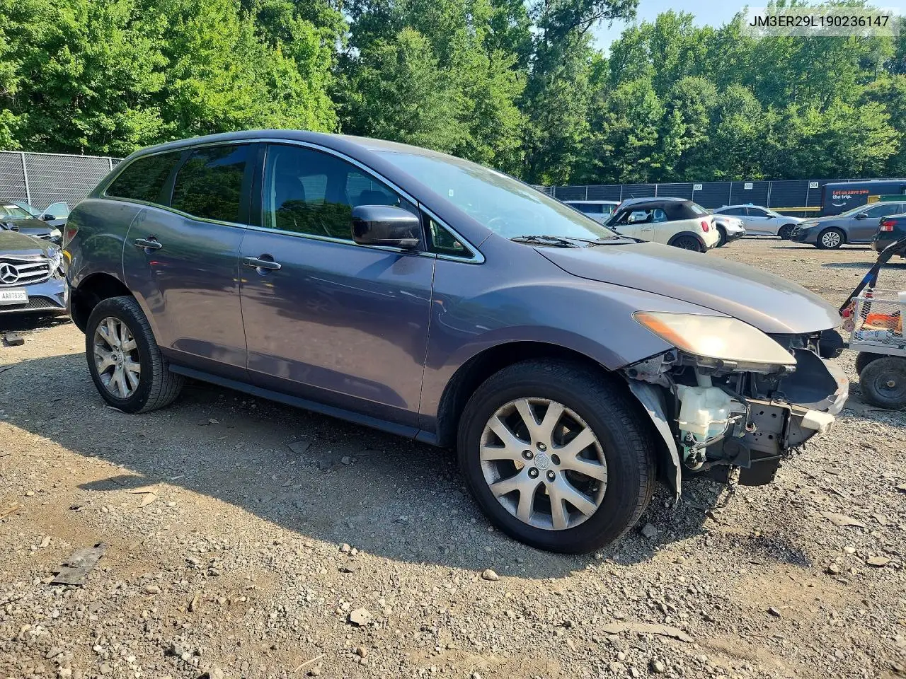 2009 Mazda Cx-7 VIN: JM3ER29L190236147 Lot: 61133906