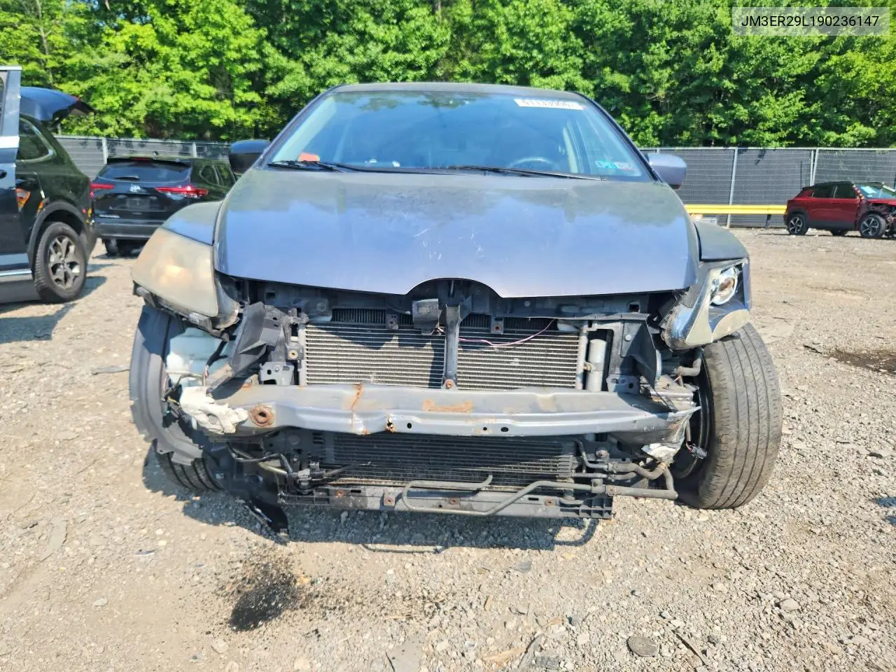 2009 Mazda Cx-7 VIN: JM3ER29L190236147 Lot: 61133906