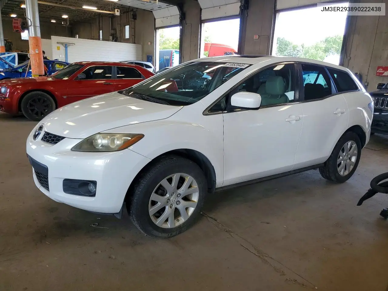2009 Mazda Cx-7 VIN: JM3ER293890222438 Lot: 61853946