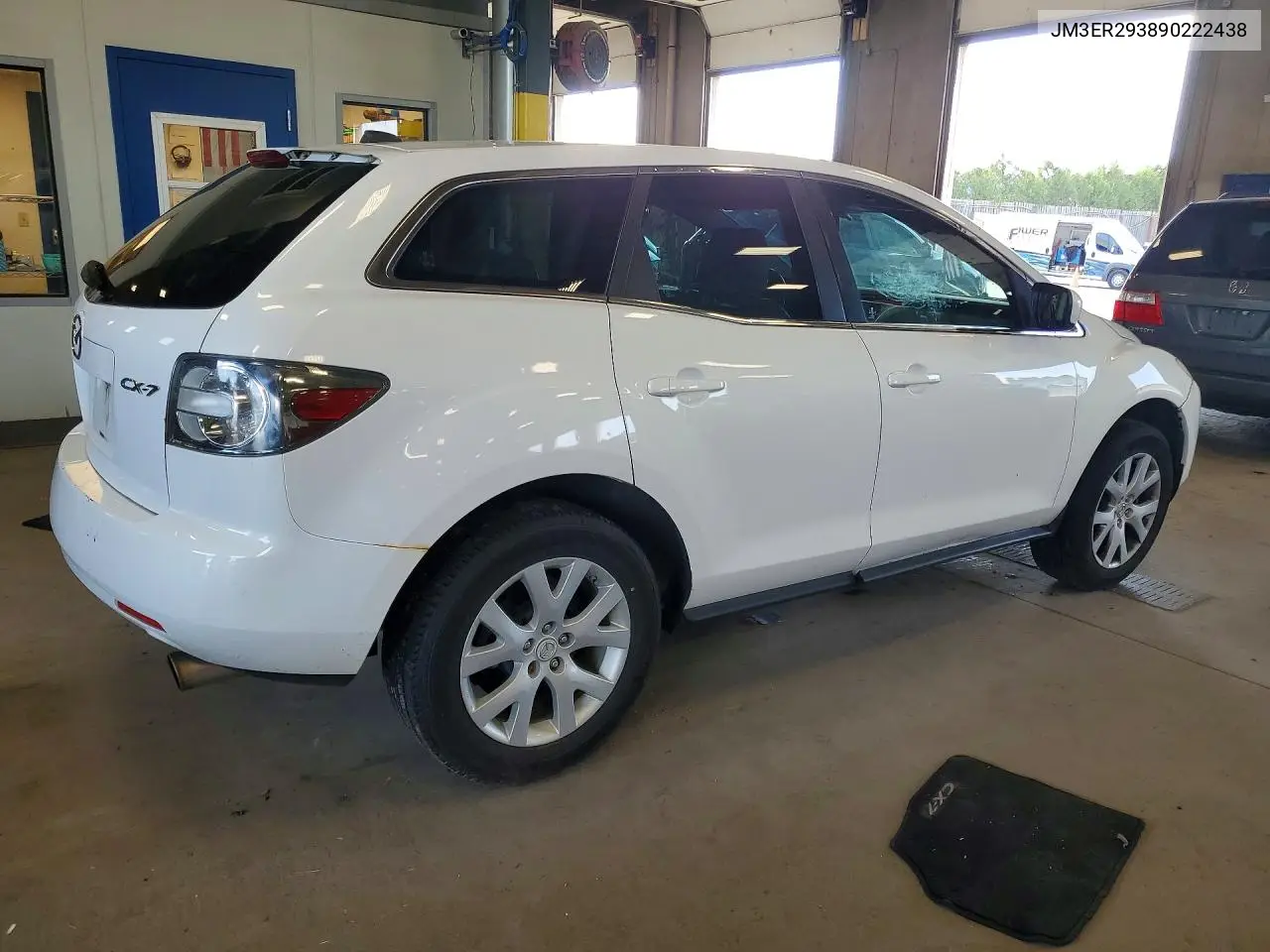 2009 Mazda Cx-7 VIN: JM3ER293890222438 Lot: 61853946