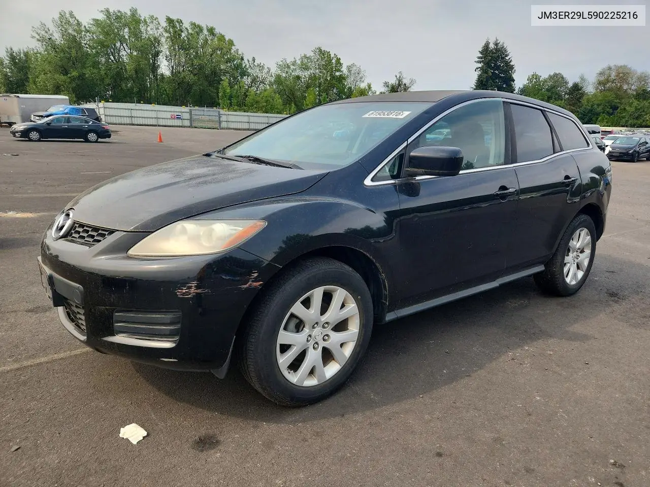 2009 Mazda Cx-7 VIN: JM3ER29L590225216 Lot: 61953816