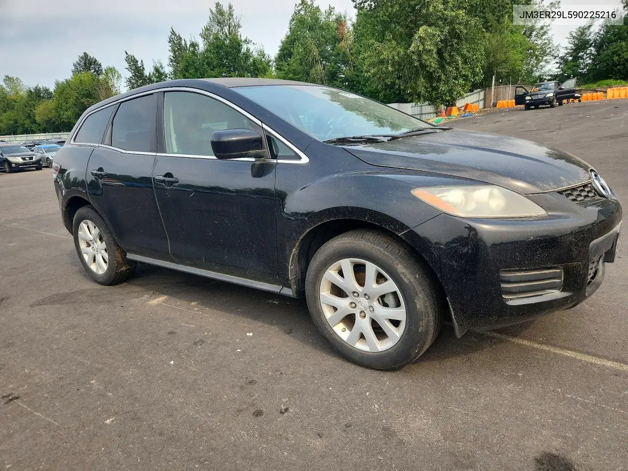 2009 Mazda Cx-7 VIN: JM3ER29L590225216 Lot: 61953816