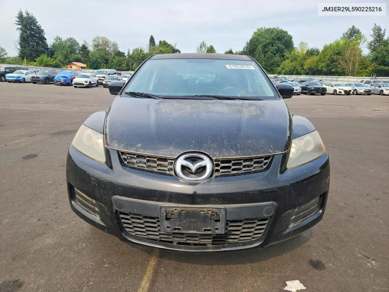 2009 Mazda Cx-7 VIN: JM3ER29L590225216 Lot: 61953816