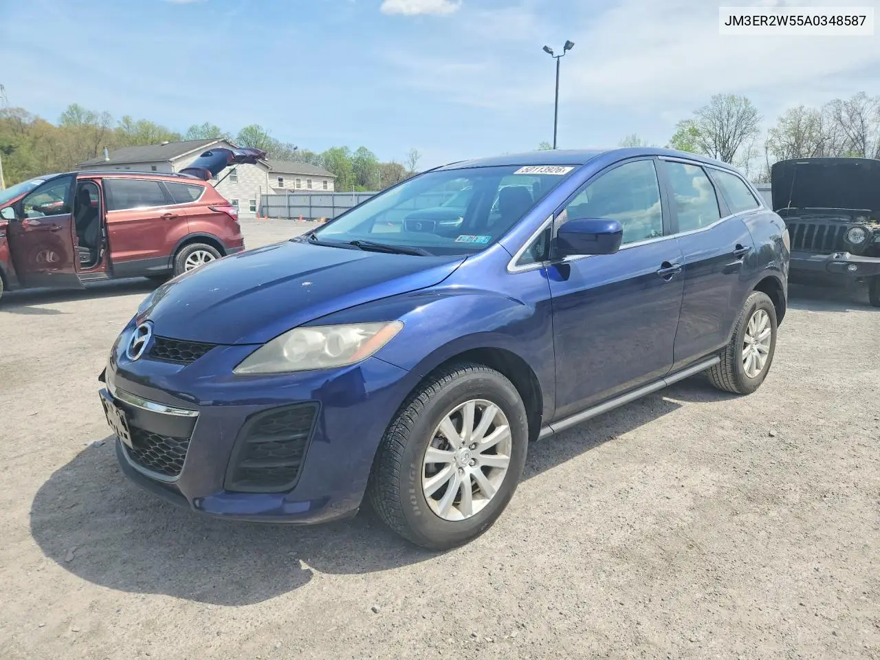 2010 Mazda Cx-7 VIN: JM3ER2W55A0348587 Lot: 50113926