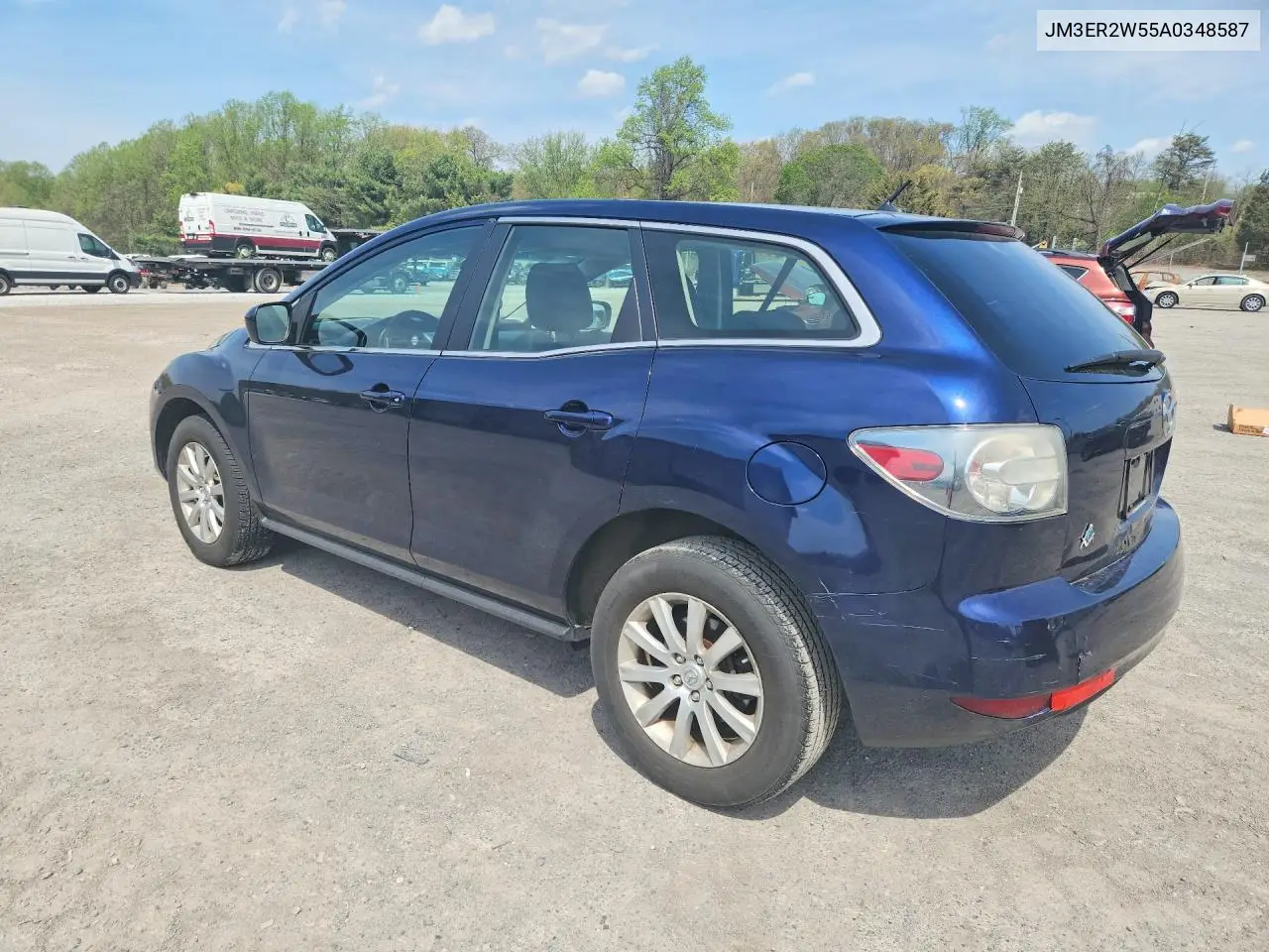2010 Mazda Cx-7 VIN: JM3ER2W55A0348587 Lot: 50113926