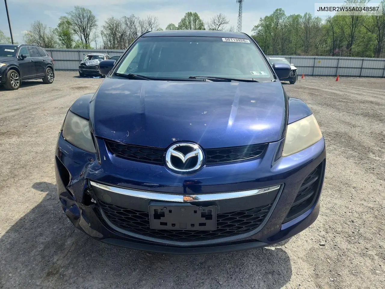 2010 Mazda Cx-7 VIN: JM3ER2W55A0348587 Lot: 50113926