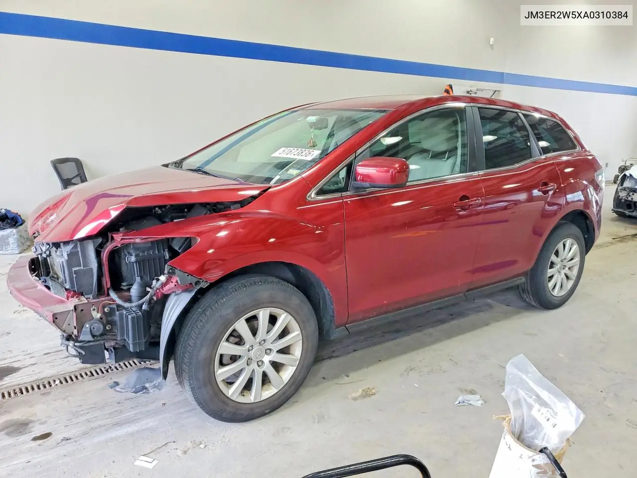 2010 Mazda Cx-7 VIN: JM3ER2W5XA0310384 Lot: 51673836