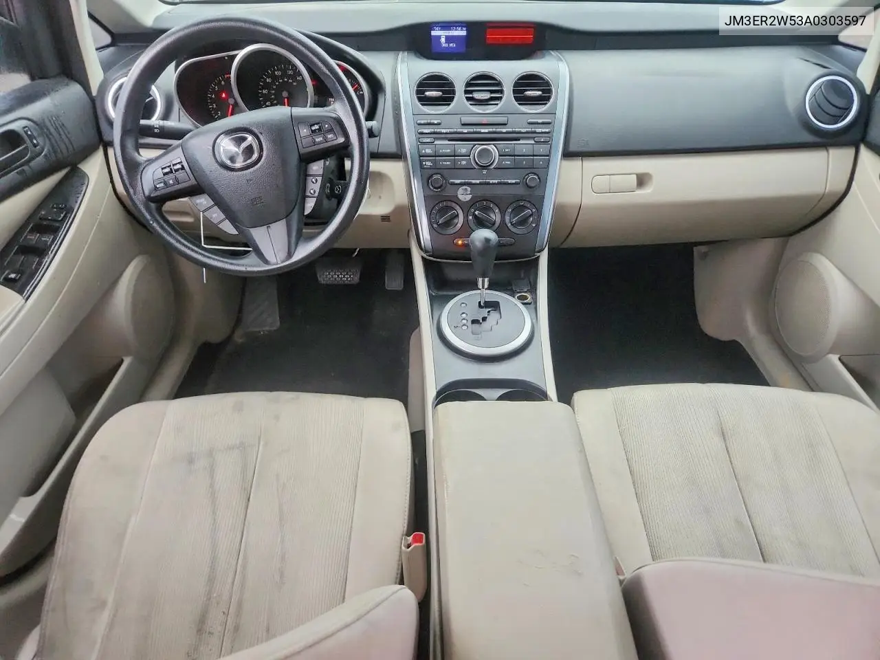 2010 Mazda Cx-7 VIN: JM3ER2W53A0303597 Lot: 55132956