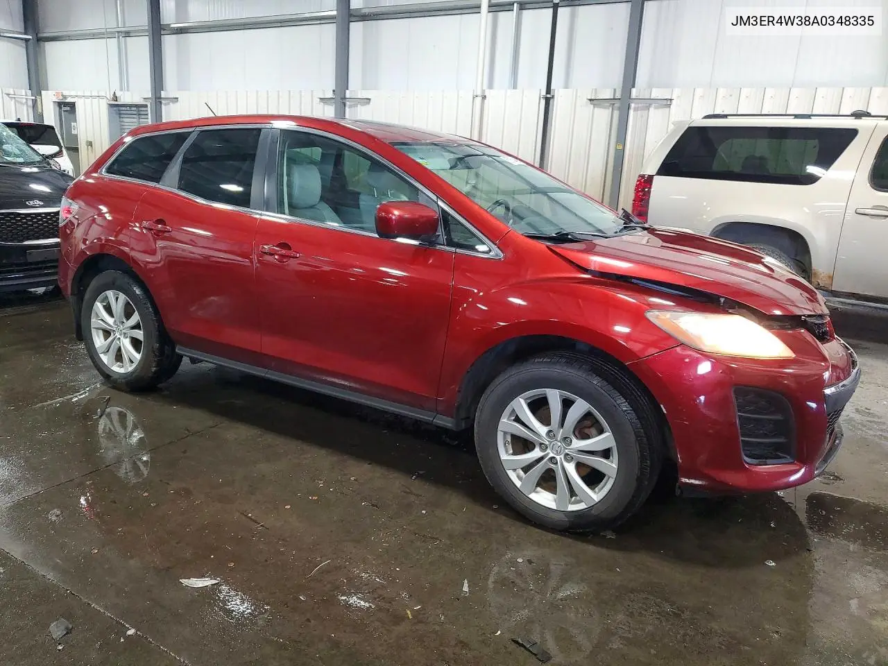 2010 Mazda Cx-7 VIN: JM3ER4W38A0348335 Lot: 55236446