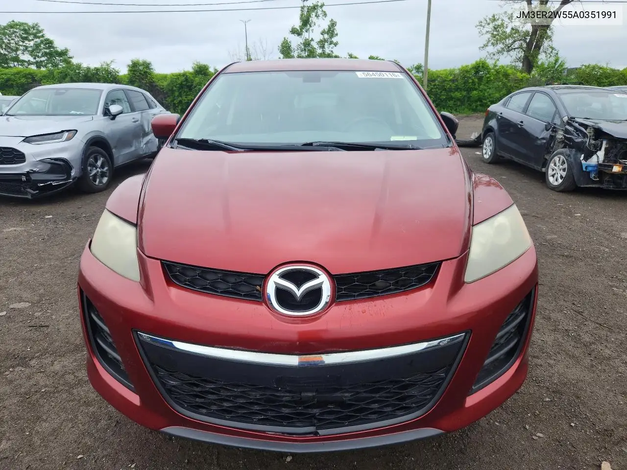 2010 Mazda Cx-7 VIN: JM3ER2W55A0351991 Lot: 56450116
