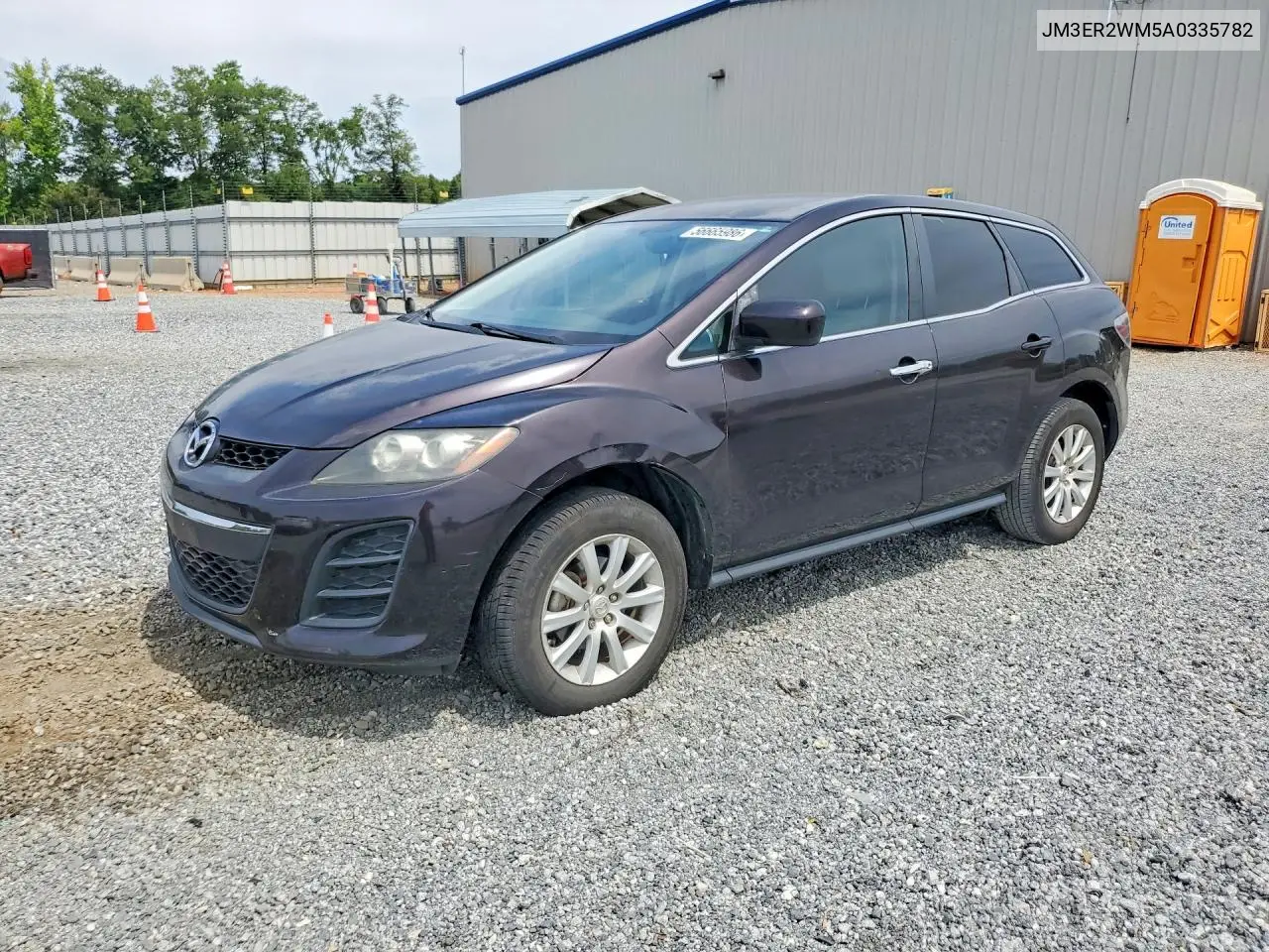 2010 Mazda Cx-7 VIN: JM3ER2WM5A0335782 Lot: 56665986