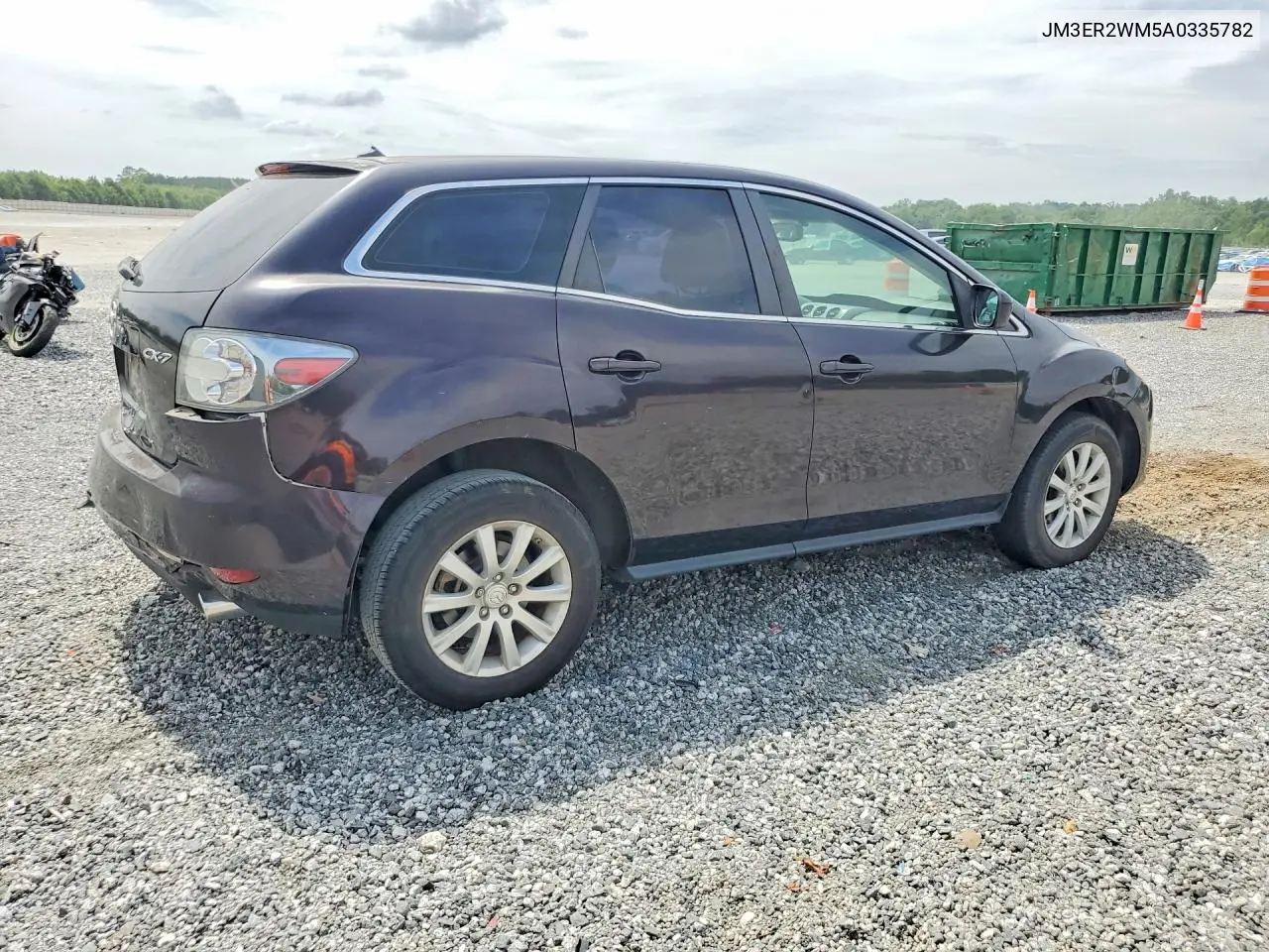 2010 Mazda Cx-7 VIN: JM3ER2WM5A0335782 Lot: 56665986