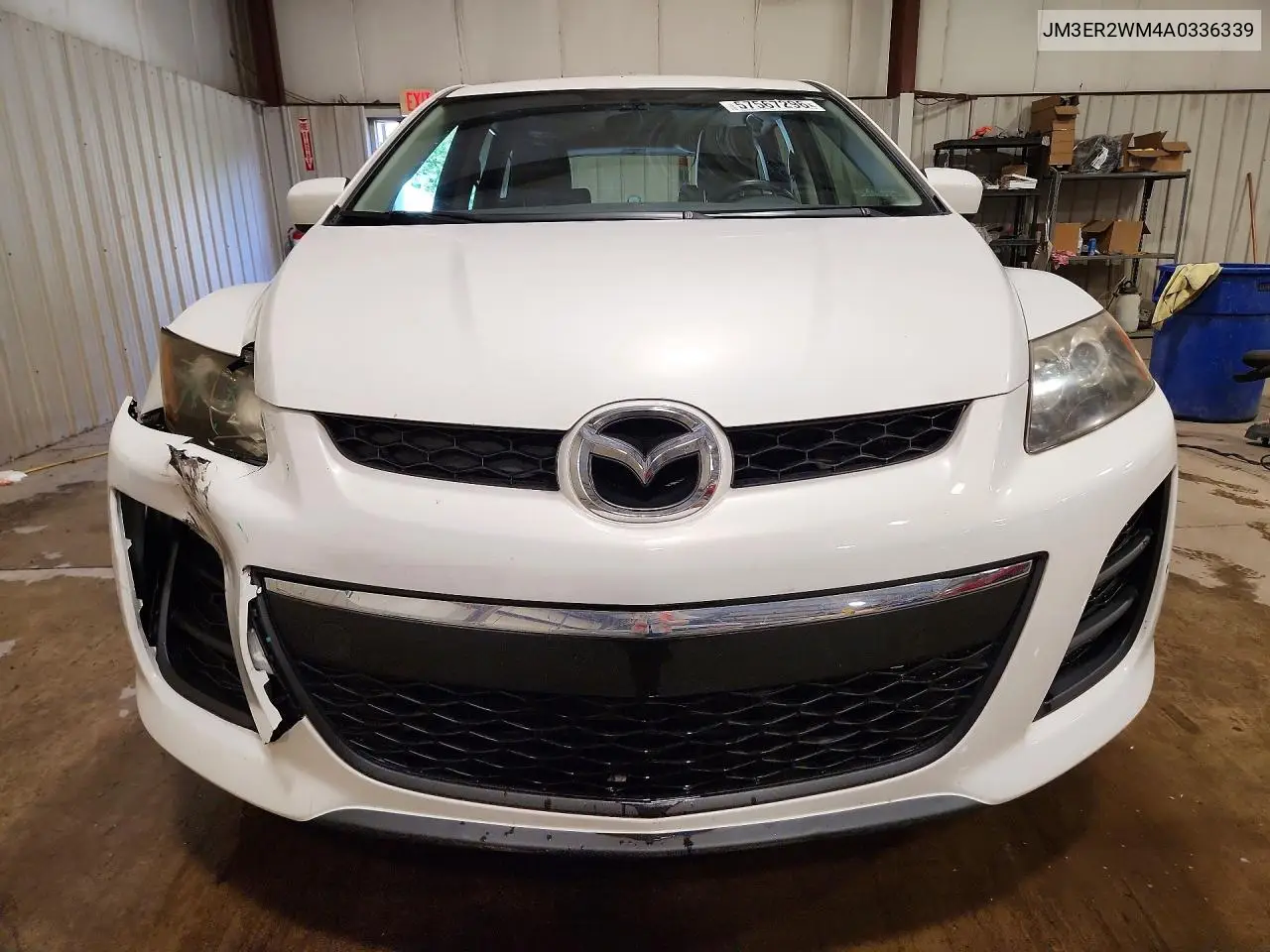 2010 Mazda Cx-7 VIN: JM3ER2WM4A0336339 Lot: 57567296
