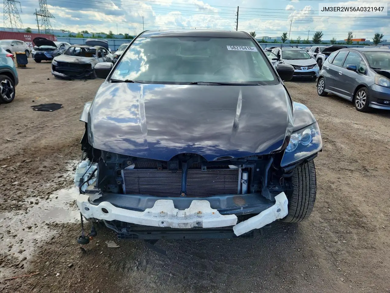 2010 Mazda Cx-7 VIN: JM3ER2W56A0321947 Lot: 58276416