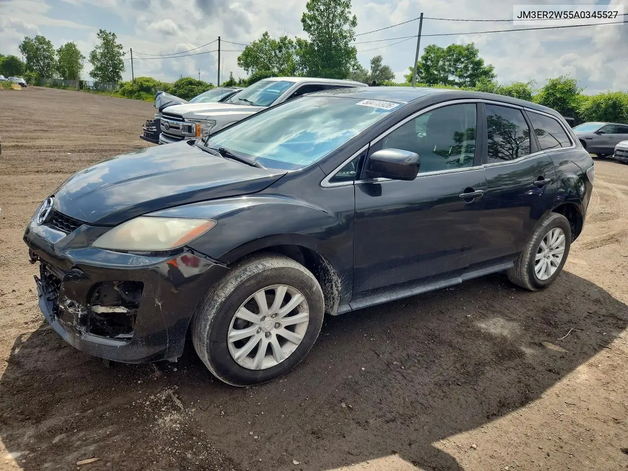2010 Mazda Cx-7 VIN: JM3ER2W55A0345527 Lot: 58478926