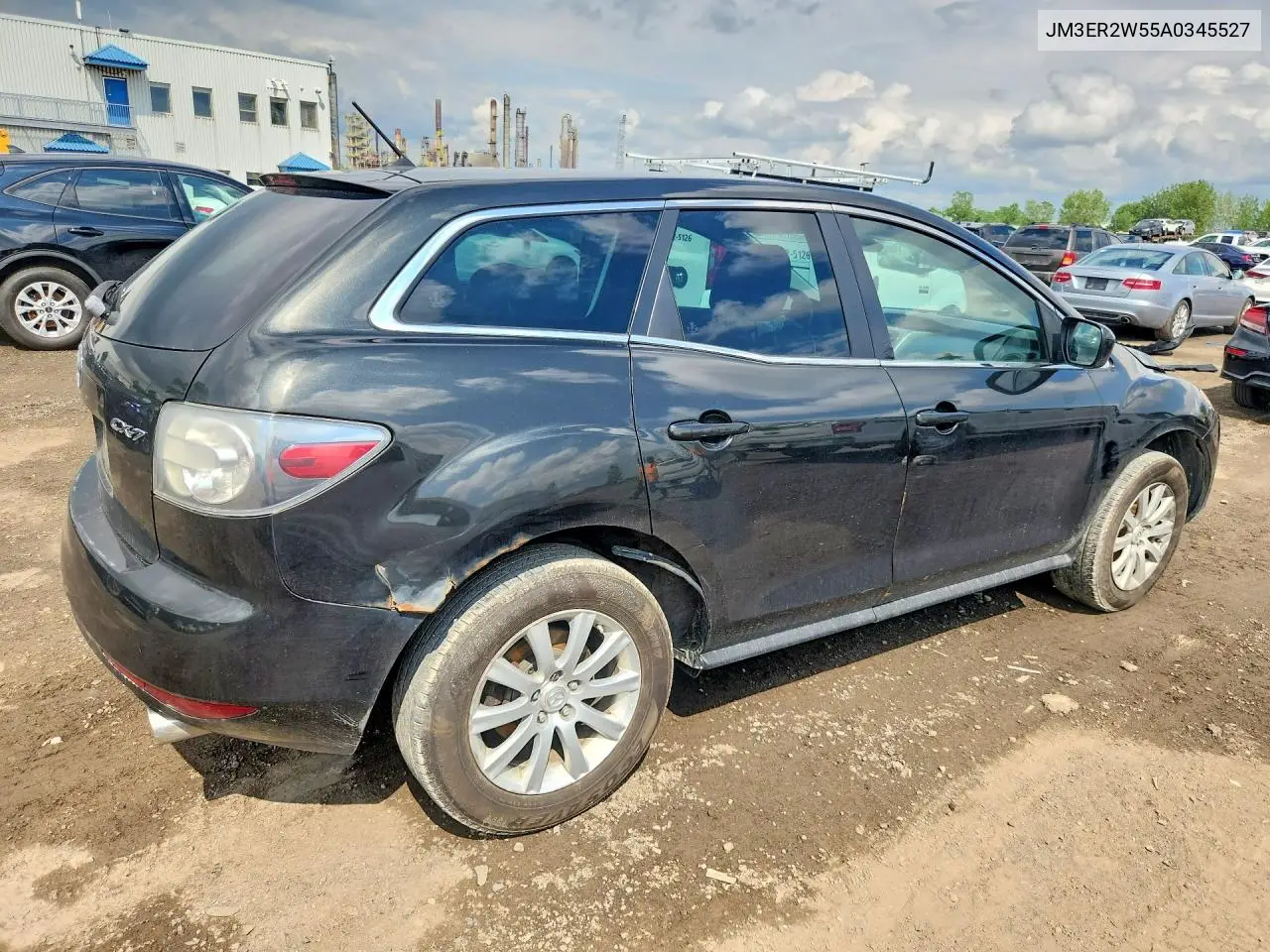 2010 Mazda Cx-7 VIN: JM3ER2W55A0345527 Lot: 58478926