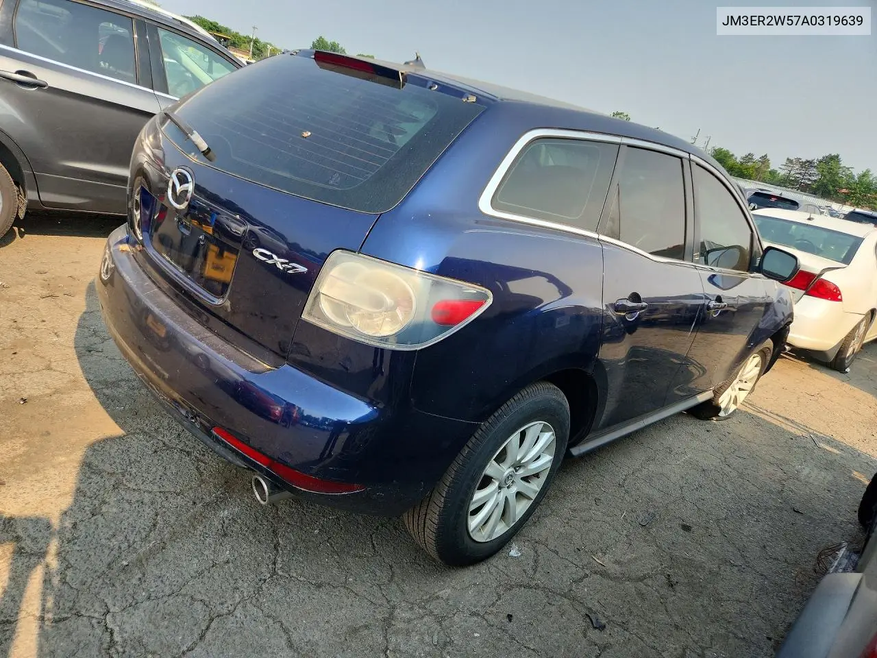2010 Mazda Cx-7 VIN: JM3ER2W57A0319639 Lot: 60614296