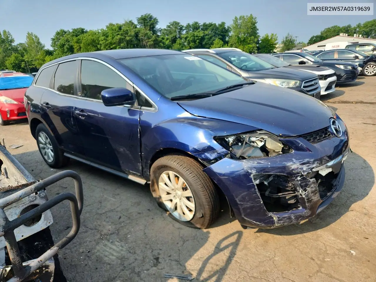 2010 Mazda Cx-7 VIN: JM3ER2W57A0319639 Lot: 60614296
