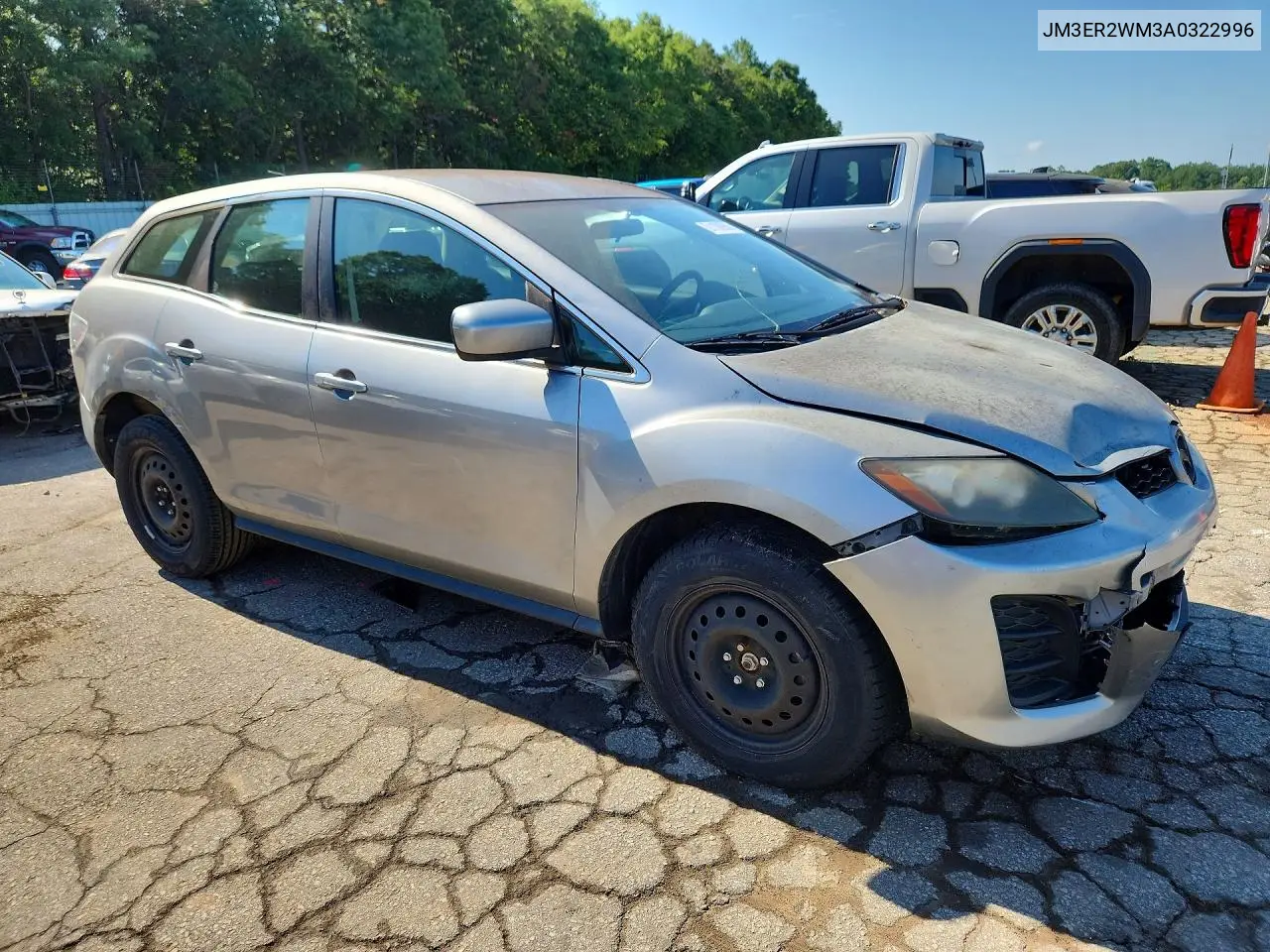 2010 Mazda Cx-7 VIN: JM3ER2WM3A0322996 Lot: 61188956