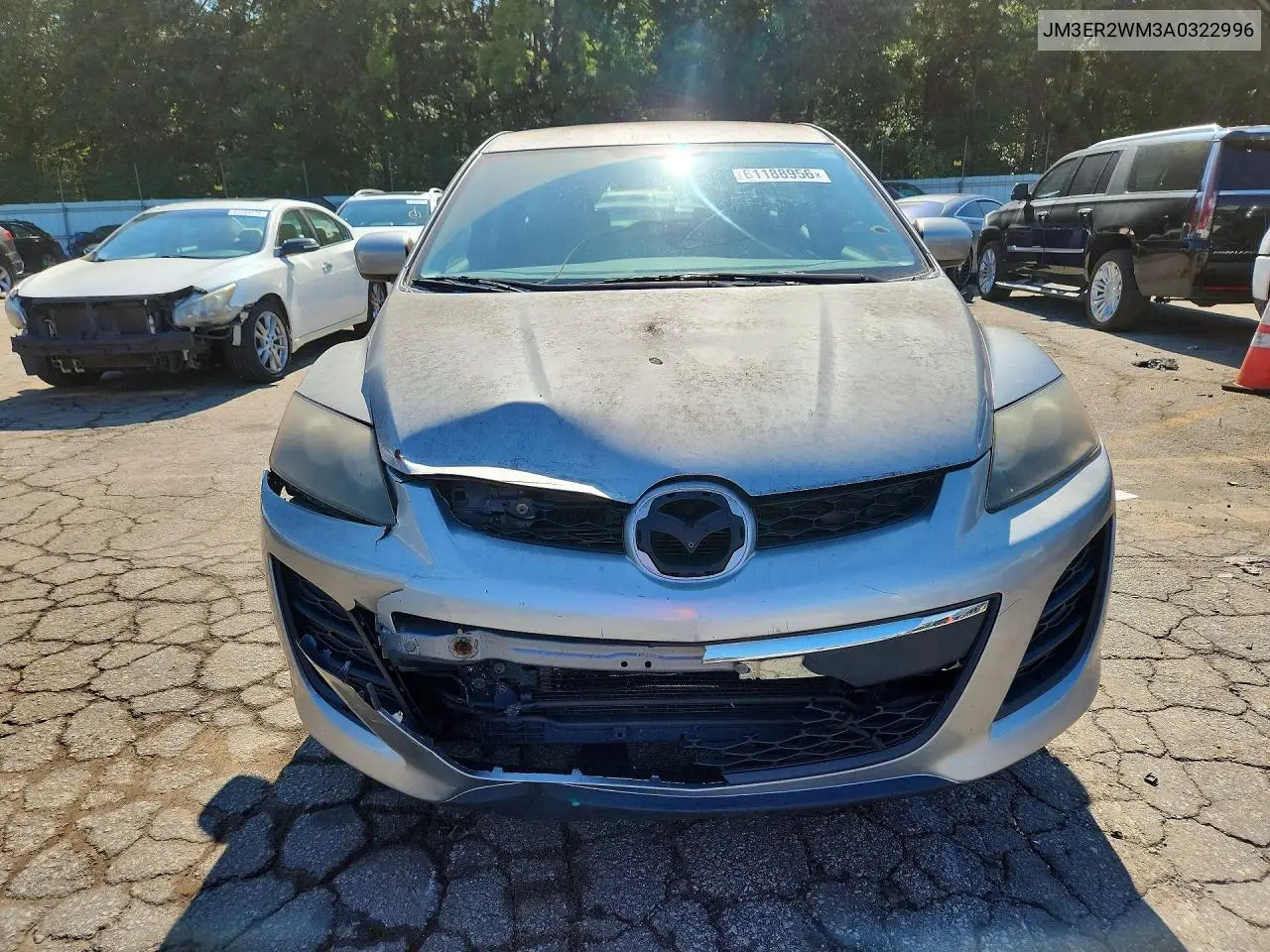 2010 Mazda Cx-7 VIN: JM3ER2WM3A0322996 Lot: 61188956