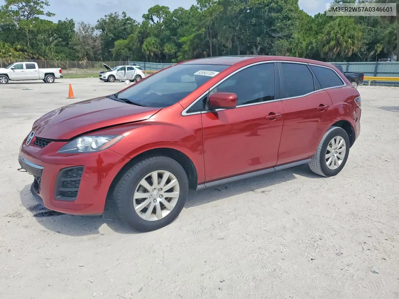 2010 Mazda Cx-7 VIN: JM3ER2W57A0346601 Lot: 85993705
