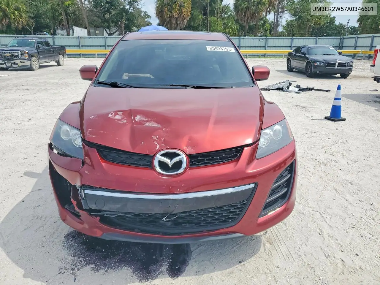 2010 Mazda Cx-7 VIN: JM3ER2W57A0346601 Lot: 85993705
