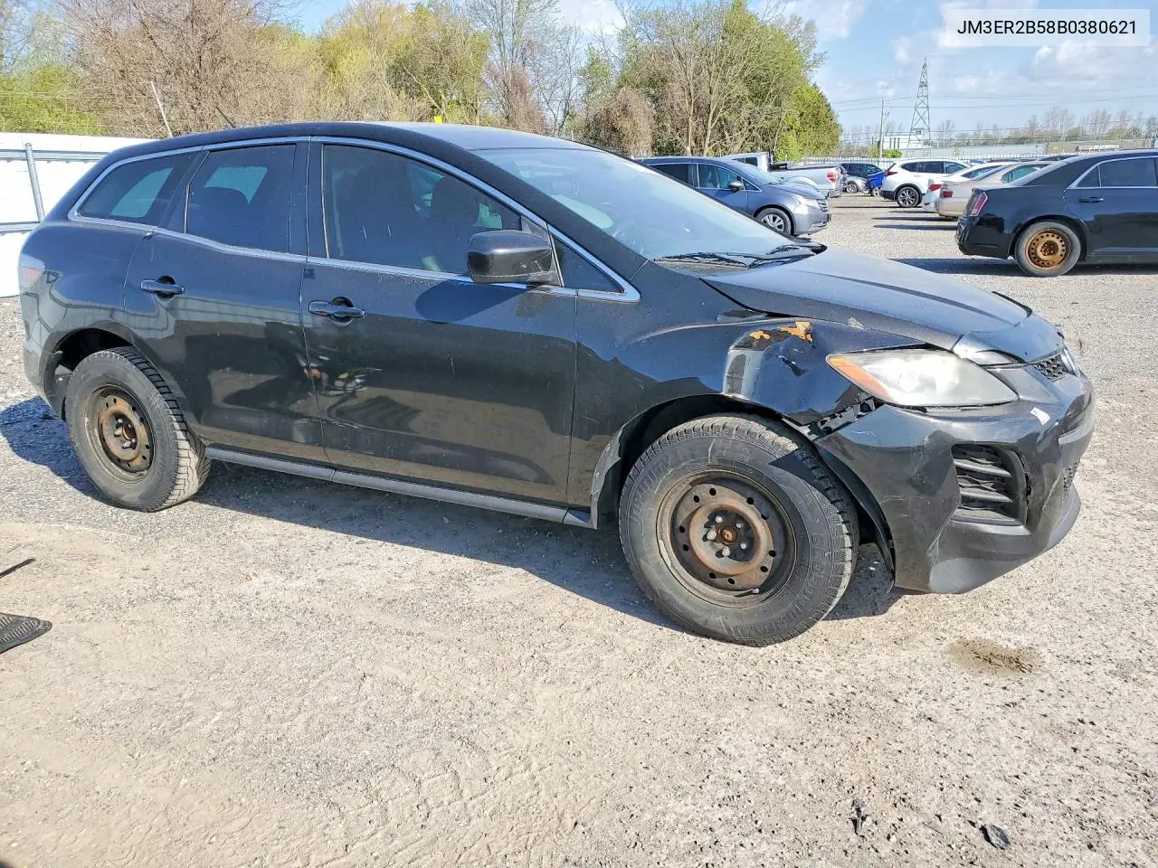 2011 Mazda Cx-7 VIN: JM3ER2B58B0380621 Lot: 49293766