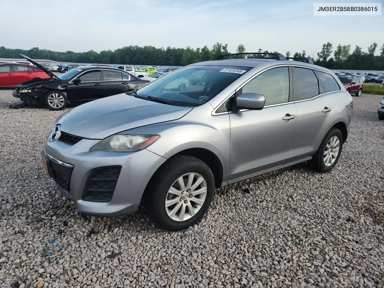 2011 Mazda Cx-7 VIN: JM3ER2B58B0386015 Lot: 51409346
