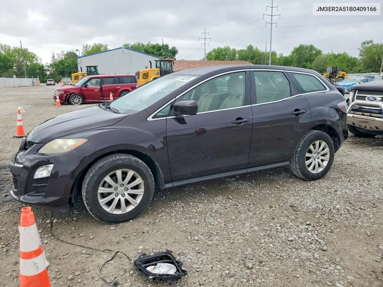 2011 Mazda Cx-7 VIN: JM3ER2A51B0409166 Lot: 51480276
