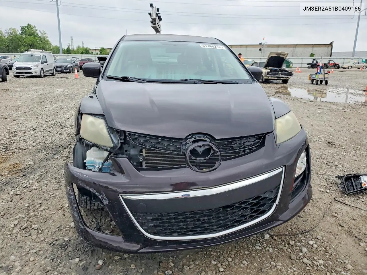 2011 Mazda Cx-7 VIN: JM3ER2A51B0409166 Lot: 51480276