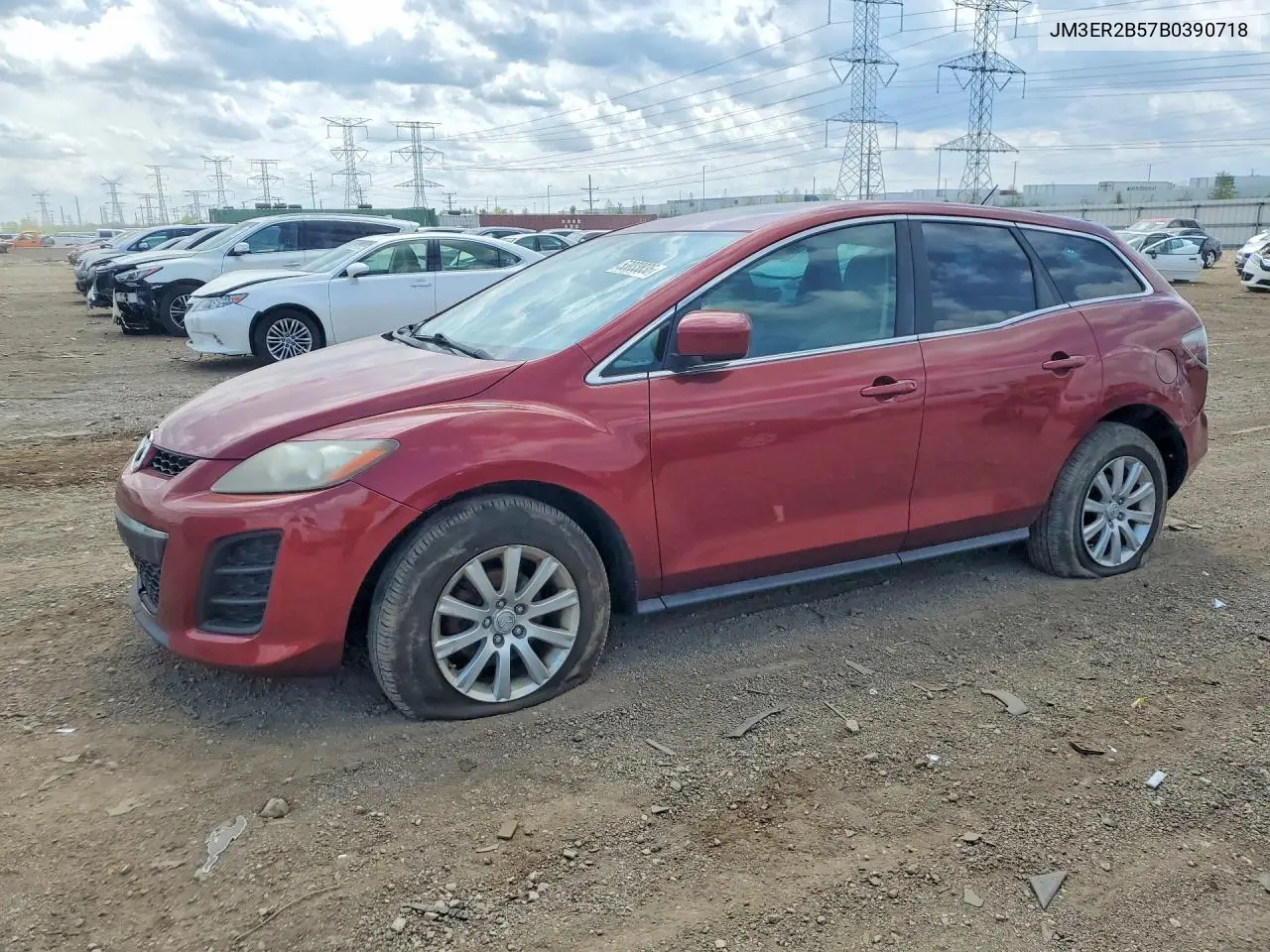 2011 Mazda Cx-7 VIN: JM3ER2B57B0390718 Lot: 53033836