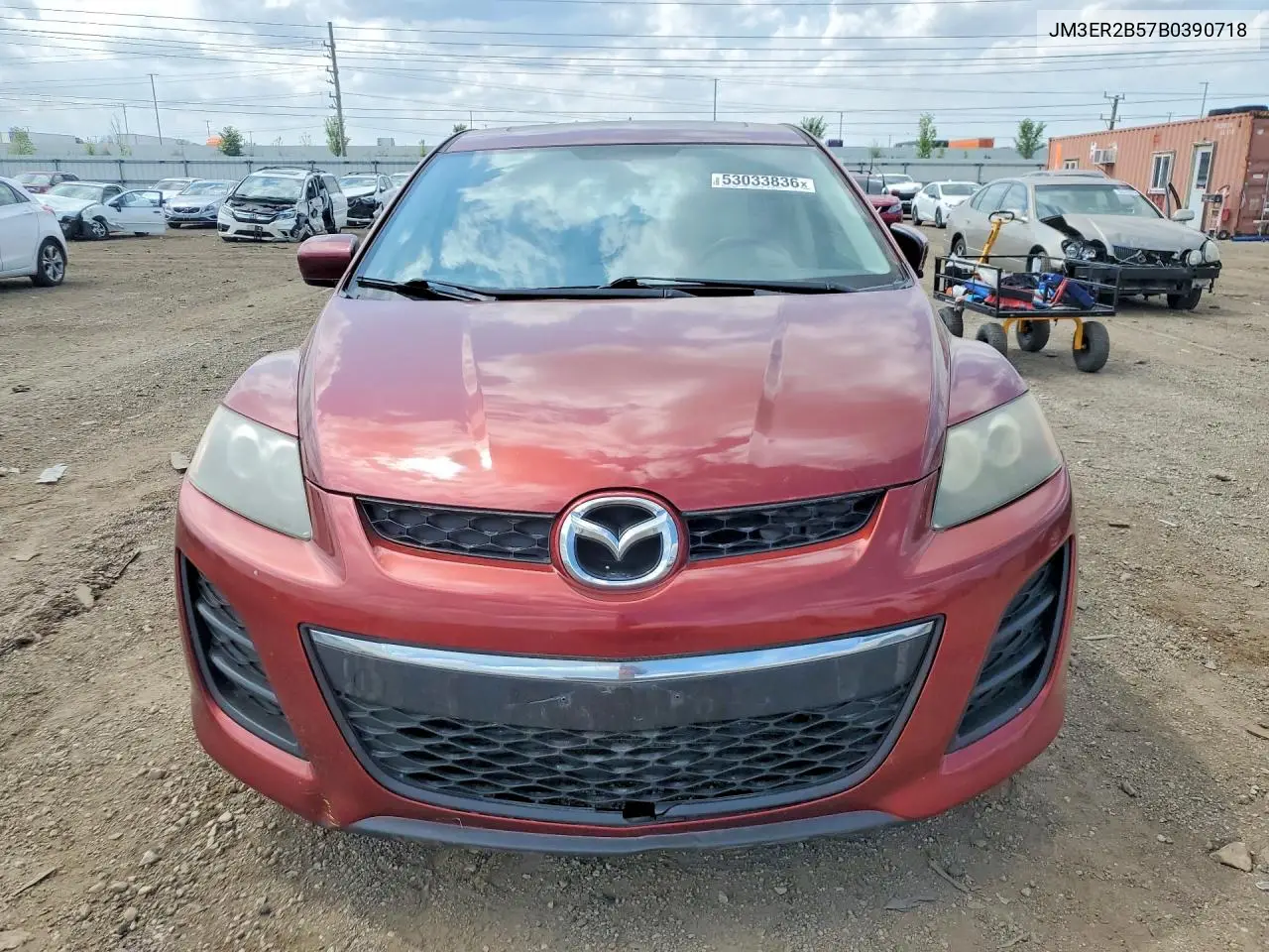2011 Mazda Cx-7 VIN: JM3ER2B57B0390718 Lot: 53033836