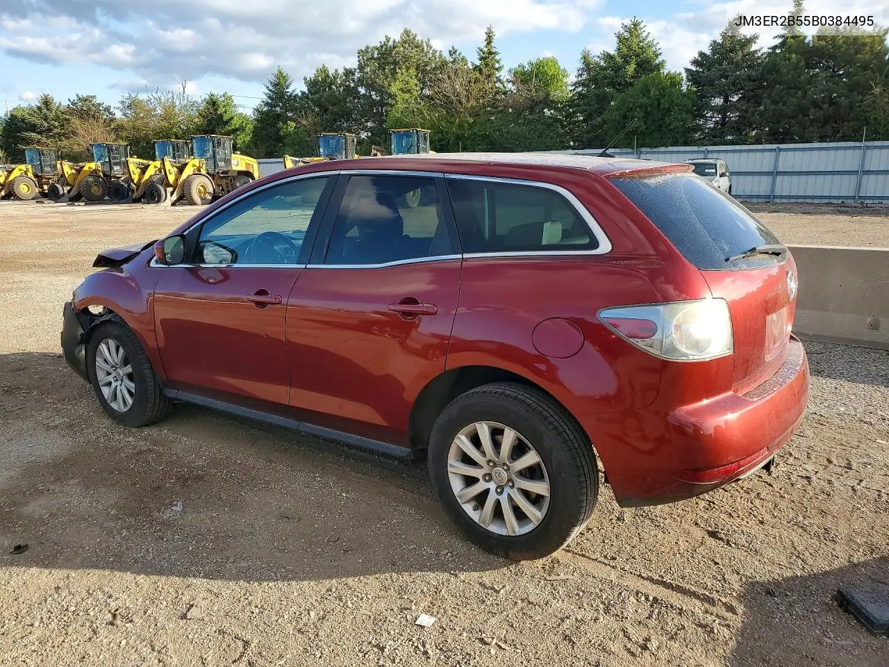2011 Mazda Cx-7 VIN: JM3ER2B55B0384495 Lot: 53298816