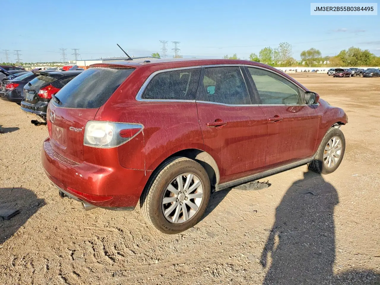 2011 Mazda Cx-7 VIN: JM3ER2B55B0384495 Lot: 53298816