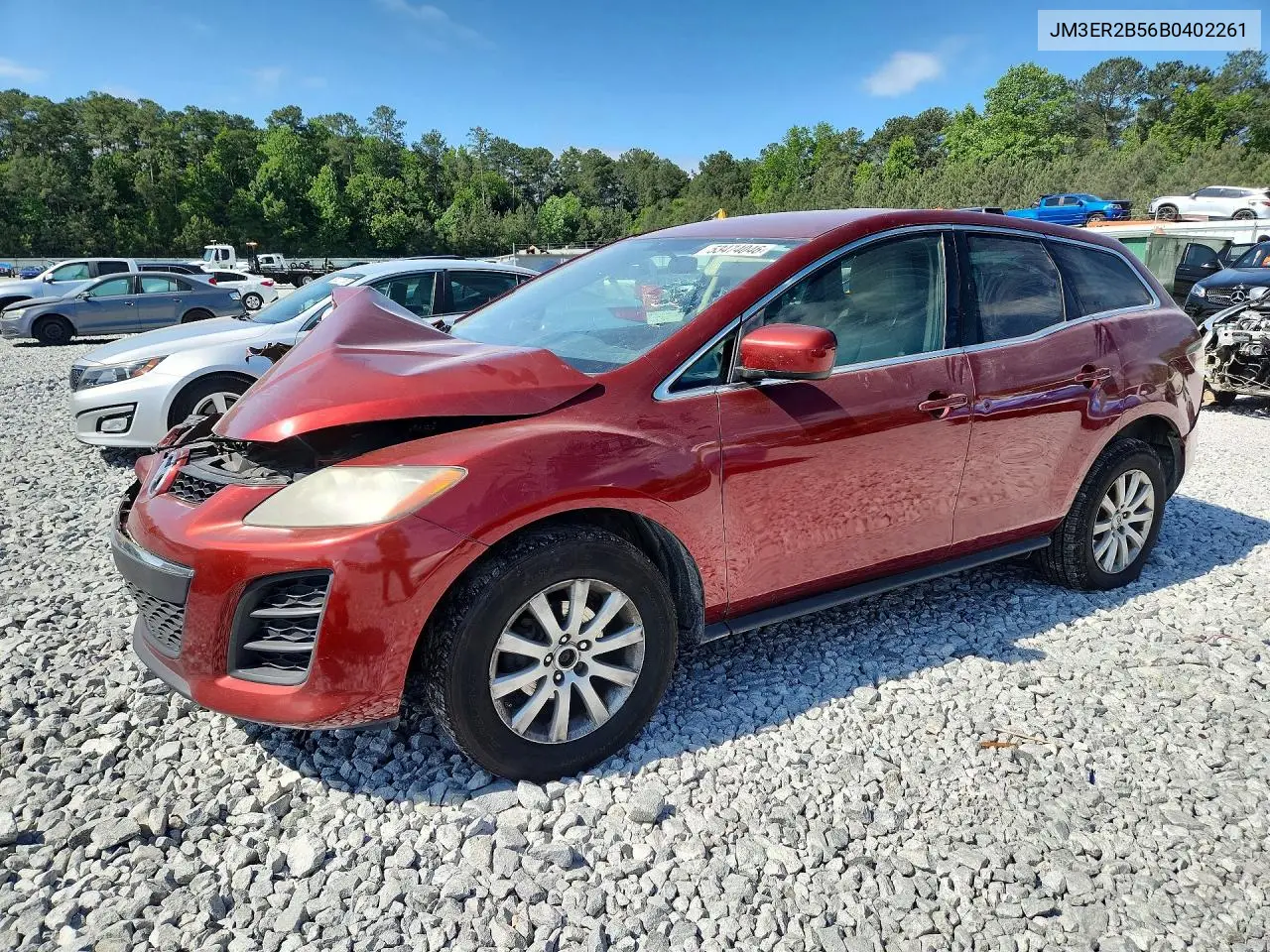 2011 Mazda Cx-7 VIN: JM3ER2B56B0402261 Lot: 53474046