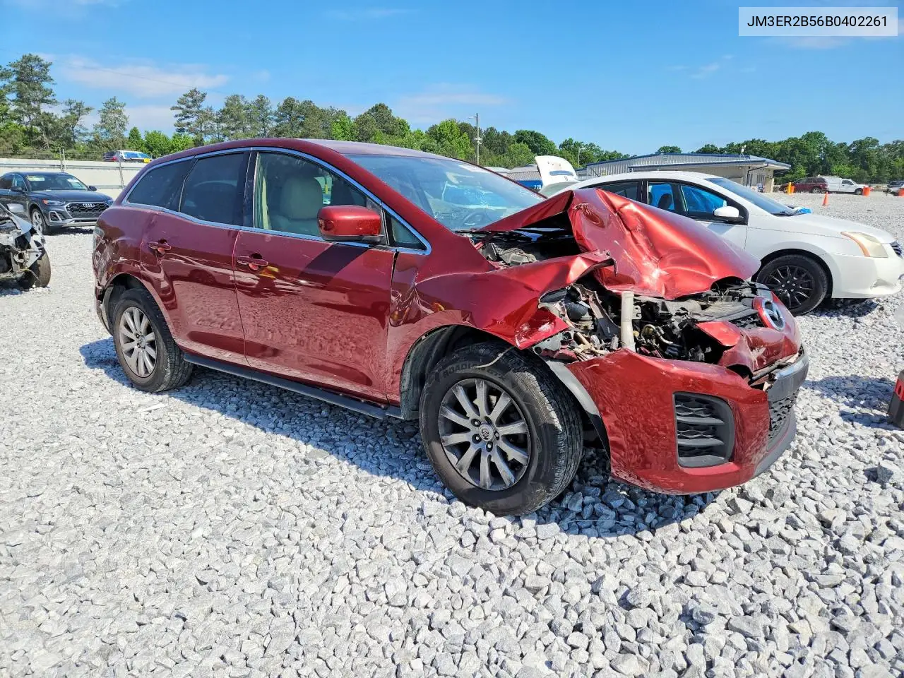 2011 Mazda Cx-7 VIN: JM3ER2B56B0402261 Lot: 53474046