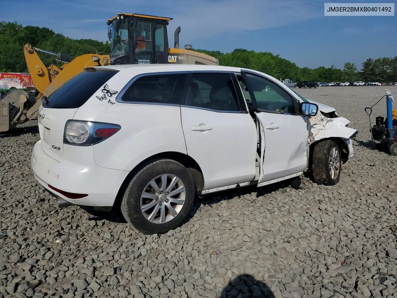 2011 Mazda Cx-7 VIN: JM3ER2BMXB0401492 Lot: 53834446